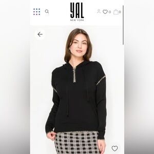 Yal New York NWT Hoodie Size Small